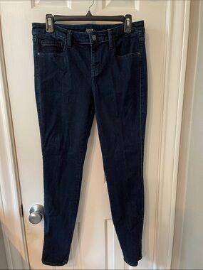 a.n.a Navy Skinny Jeans for Women